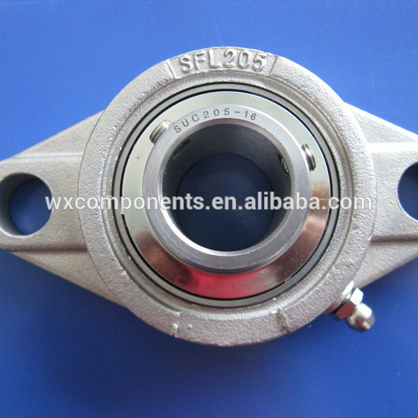 20 mm Stainless Steel Flange Bearing Unit SUCFL204 Equivalent SSUCFL204 2 Bolt Mounted Bearings